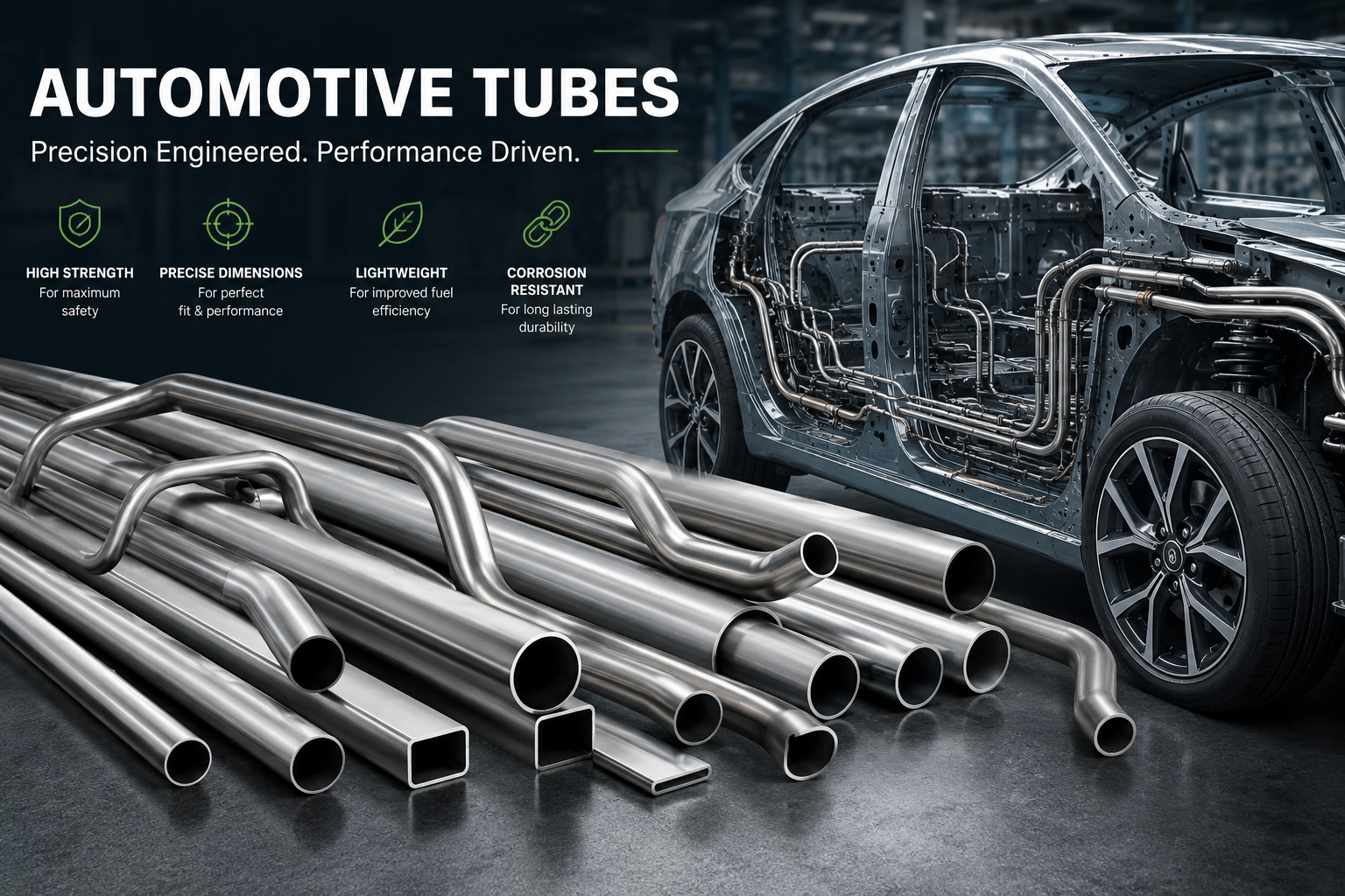 Automotive steel tubes